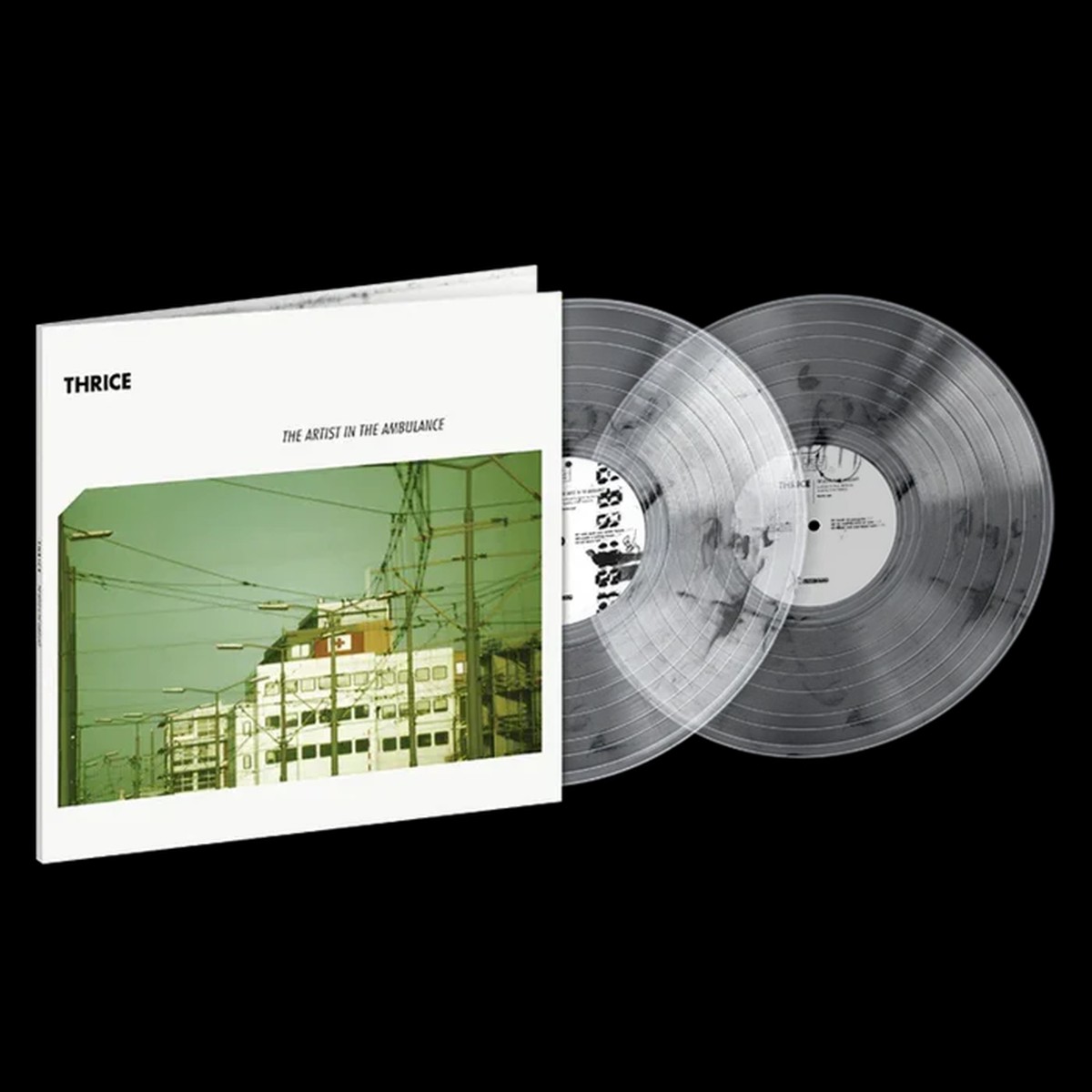 THRICE 'THE ARTIST IN THE AMBULANCE' 2LP (Clear w/Black Smoke Vinyl)