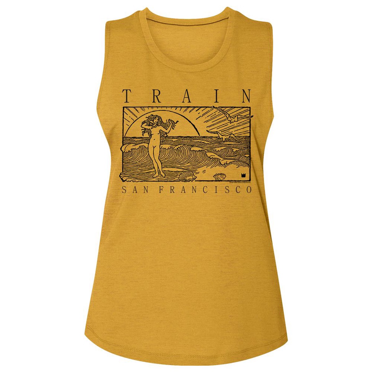 TRAIN - BEACHY LADIES SHIRT