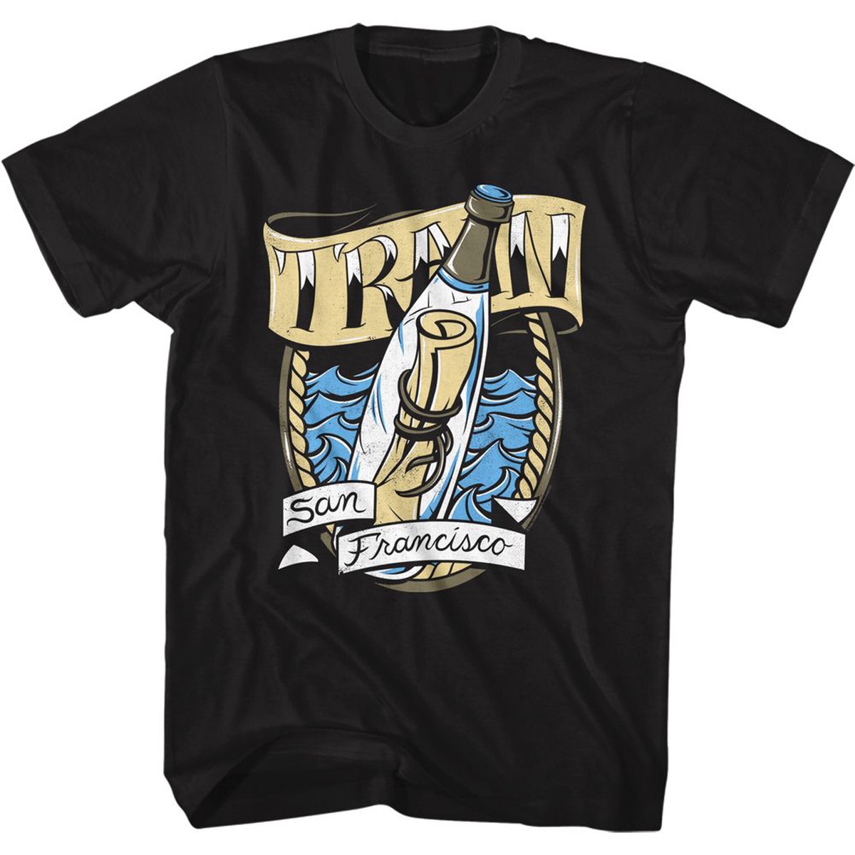 TRAIN - MESSAGE IN A BOTTLE SHIRT