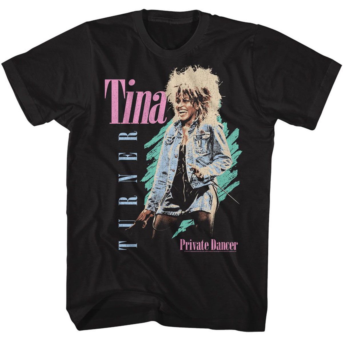 TINA TURNER - PASTEL RETRO SHIRT