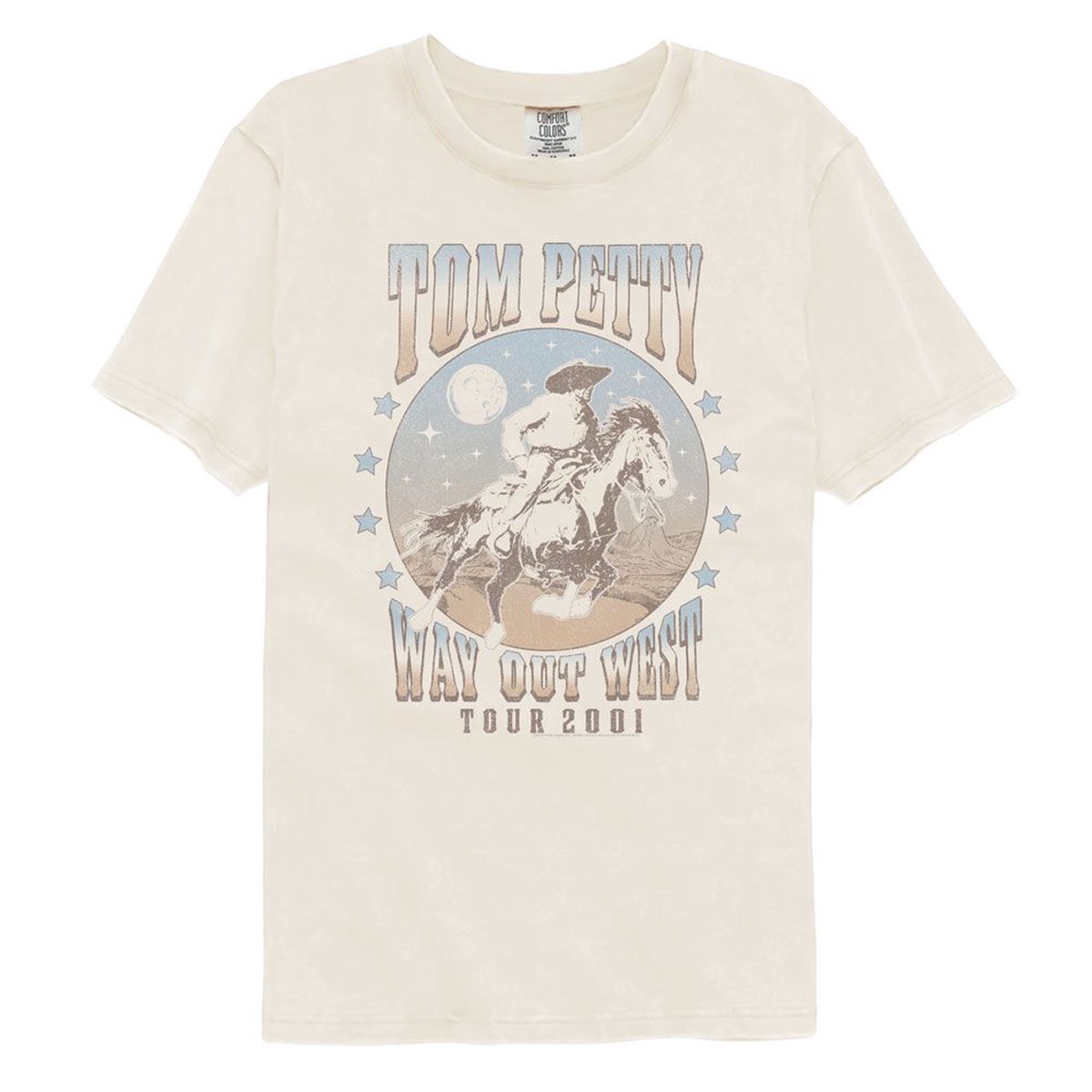 TOM PETTY - WAY OUT WEST 2001 SHIRT