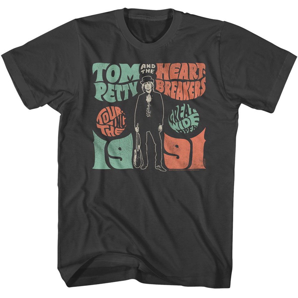 TOM PETTY - WIDE OPEN TOUR 1991 SHIRT