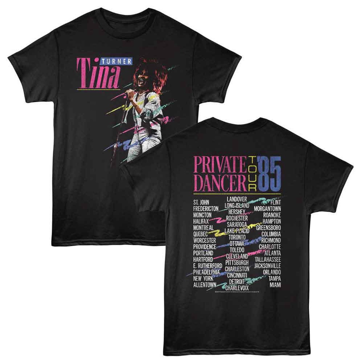 TINA TURNER - PRIVATE DANCER TOUR 85 SHIRT