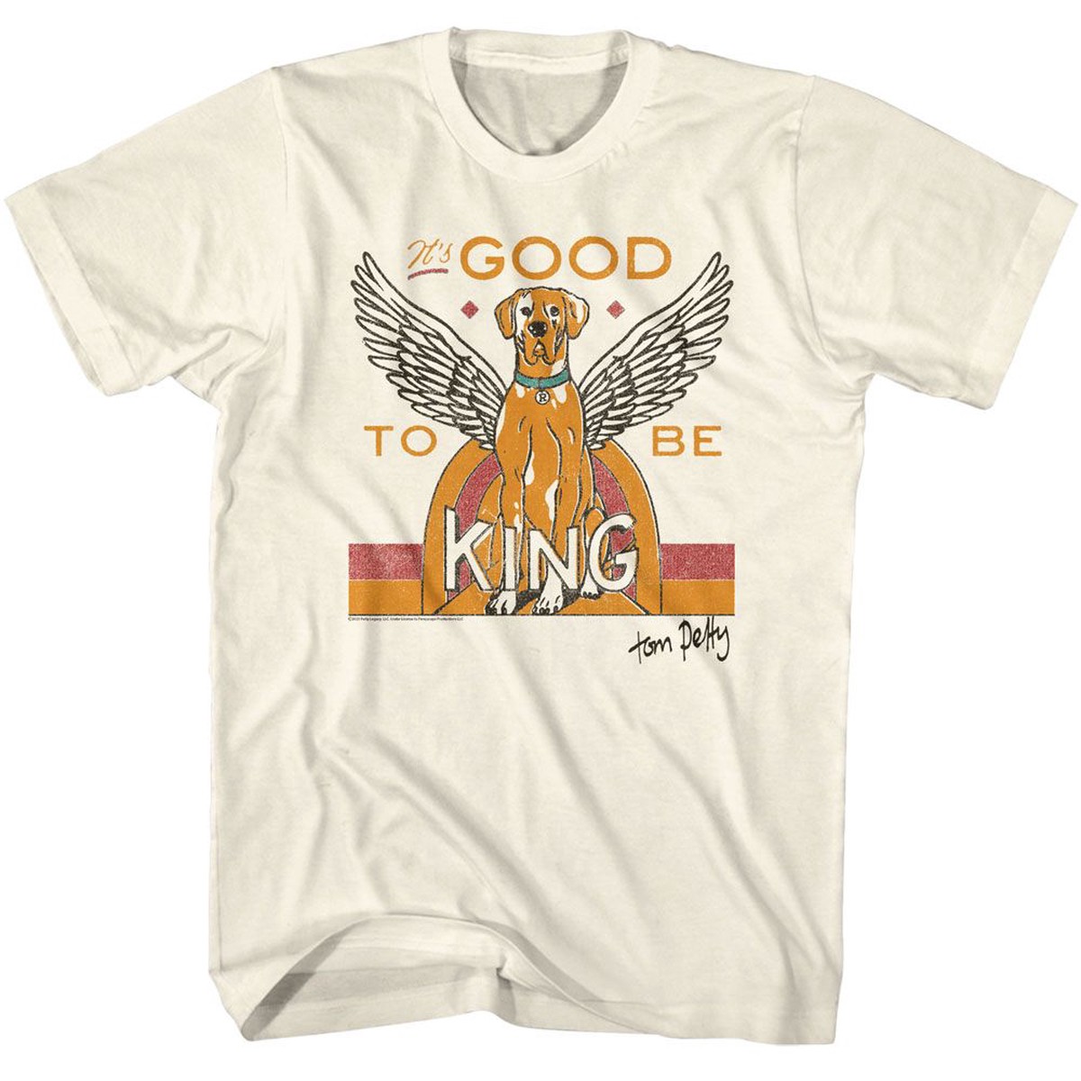 TOM PETTY - GOOD TO BE KING SHIRT