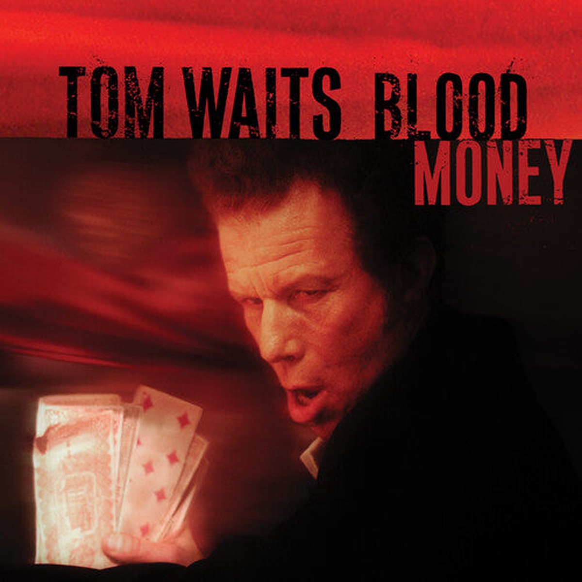 TOM WAITS 'BLOOD MONEY' LP (20th Anniversary Edition, Metallic Silver Vinyl)