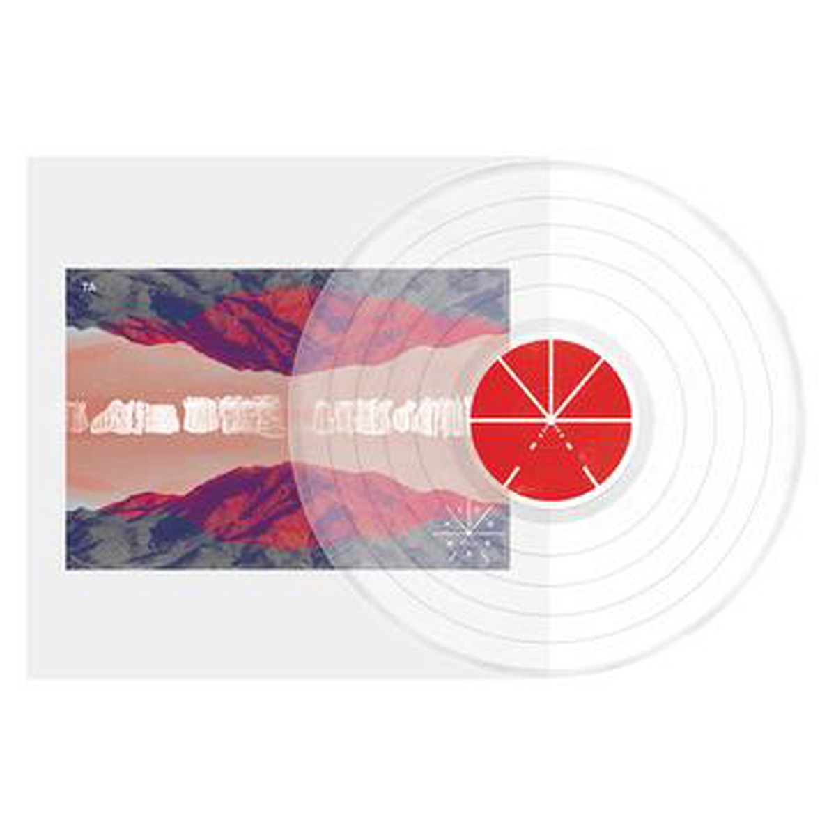 TOUCHE AMORE 'PARTING THE SEA BETWEEN BRIGHTNESS AND ME' LP (Clear Vinyl)