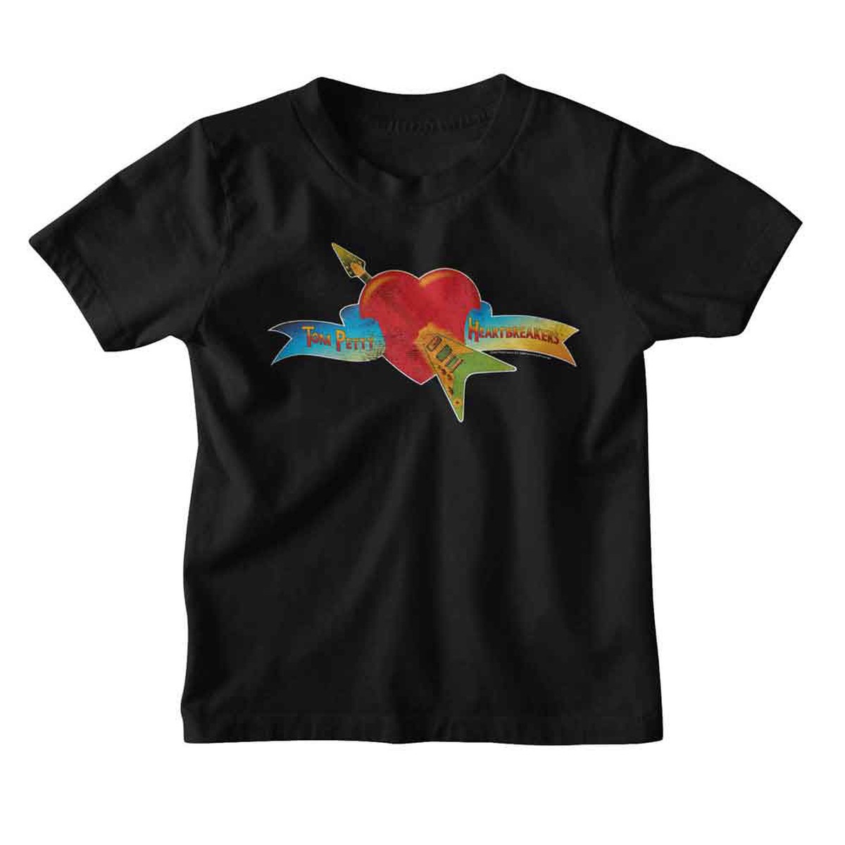 TOM PETTY - HEART AND BANNER YOUTH SHIRT