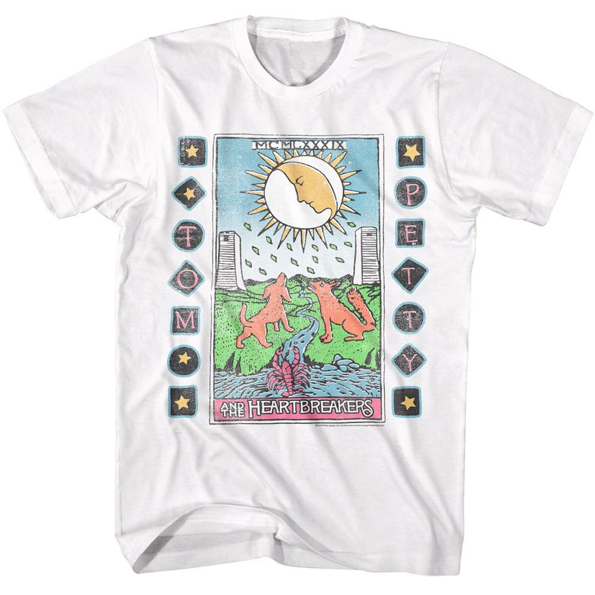 TOM PETTY - TAROT CARD SHIRT