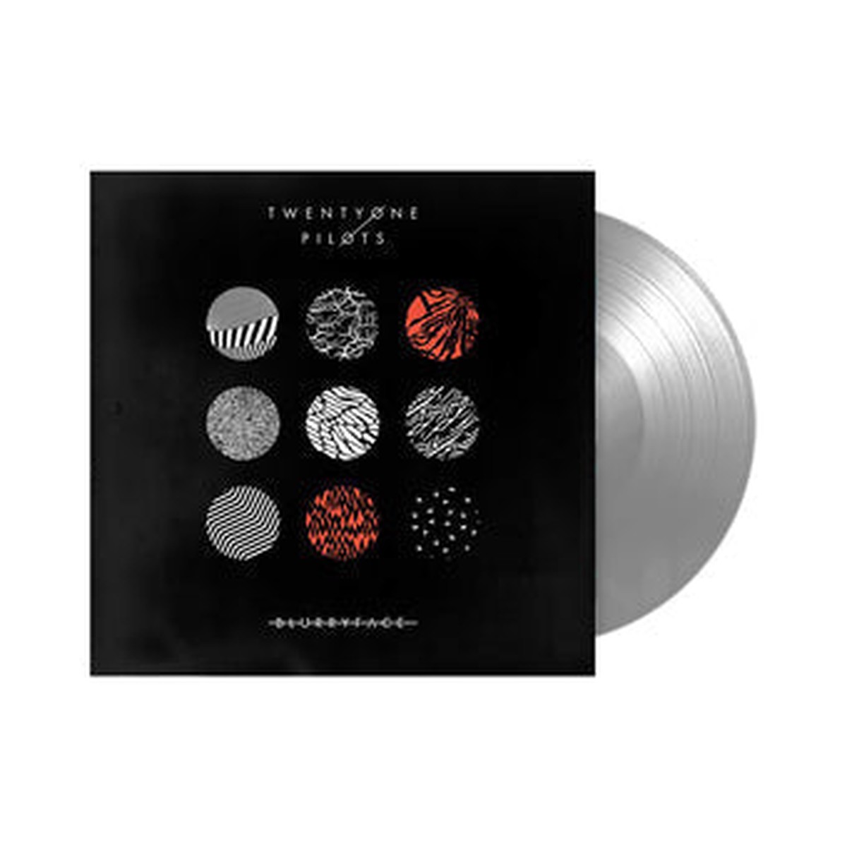 TWENTY ONE PILOTS 'BLURRYFACE' LP (FNR 25th Anniversary Edition, Silver Vinyl)