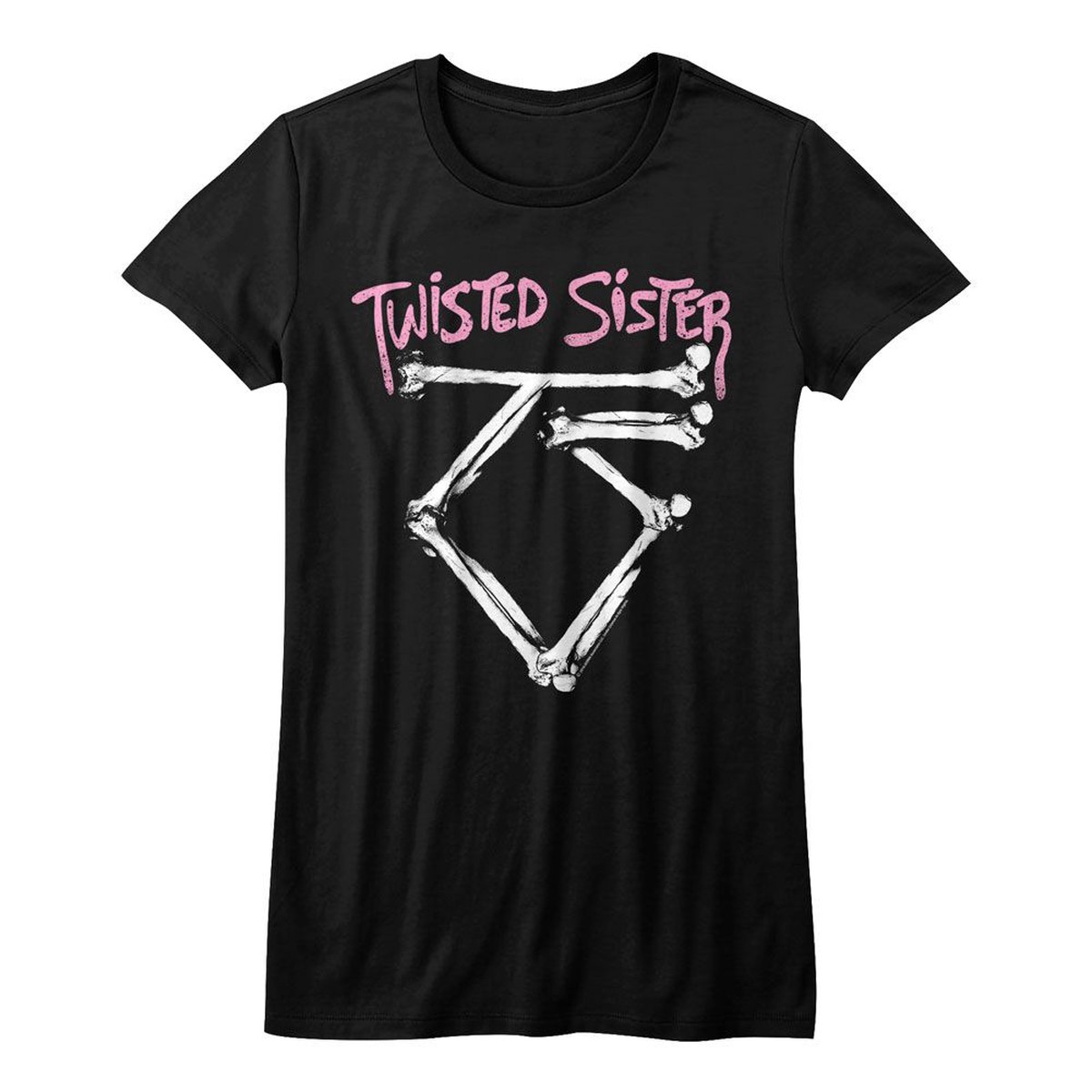 TWISTED SISTER - BONE LOGO LADIES SHIRT
