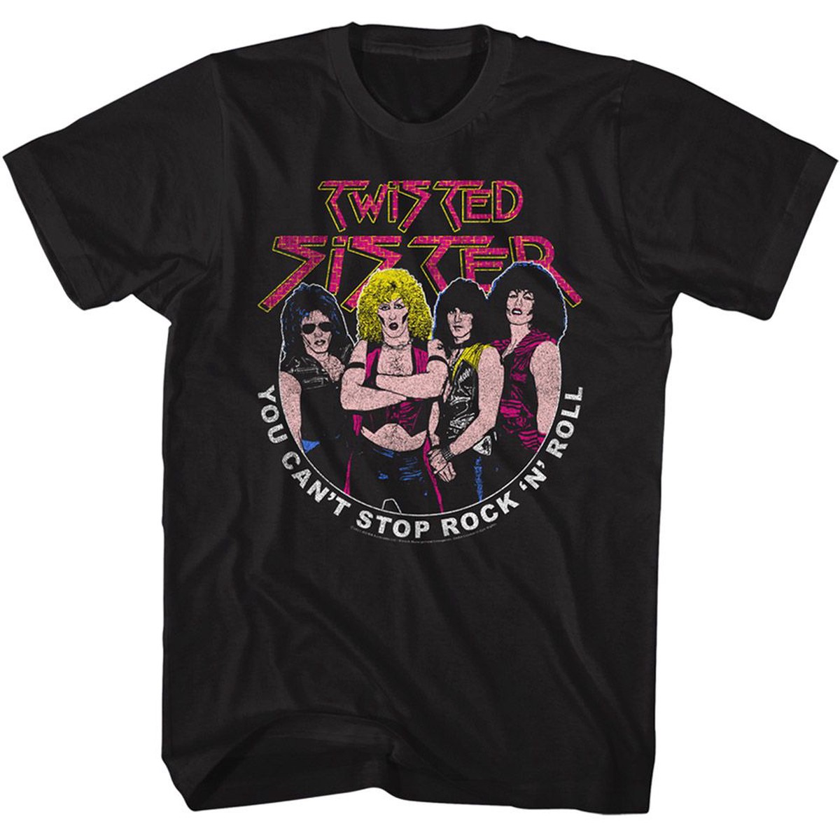 TWISTED SISTER - CANT STOP ROCK SHIRT
