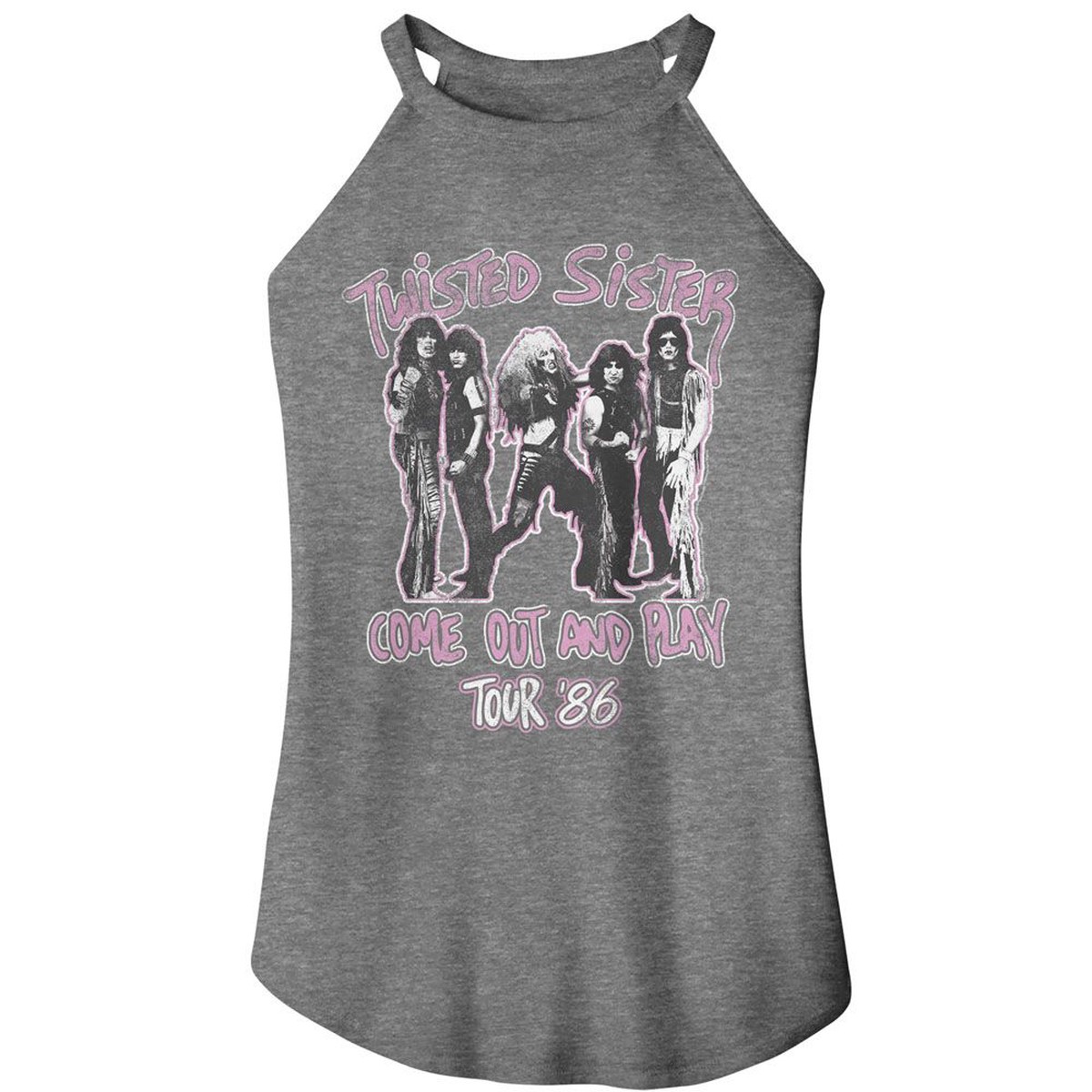 TWISTED SISTER - COME OUT AND PLAY LADIES SHIRT