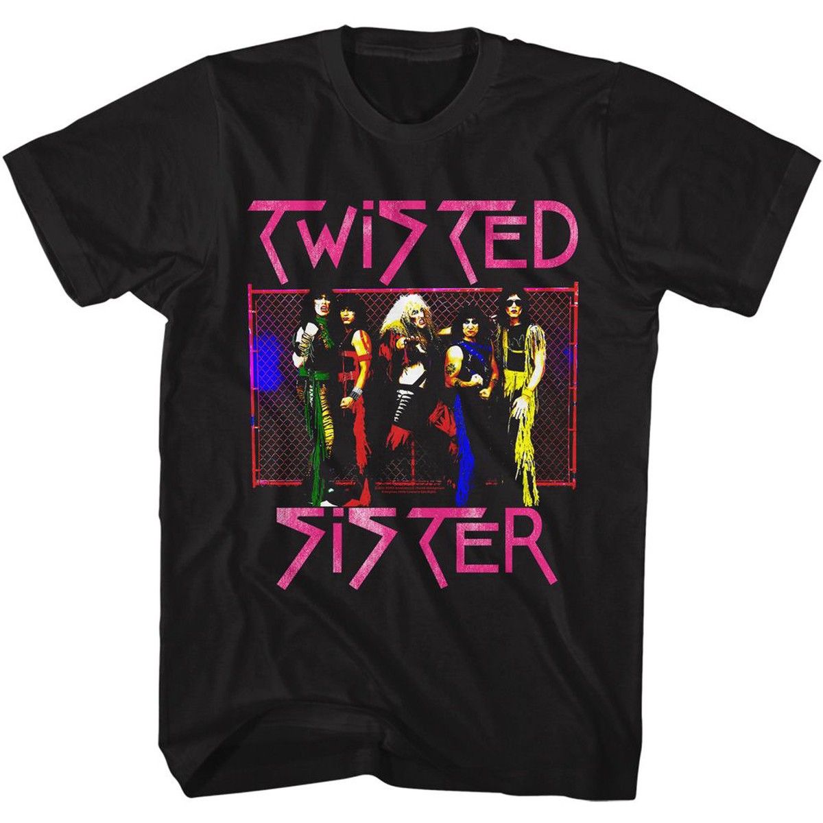 TWISTED SISTER - FENCE PHOTO SHIRT