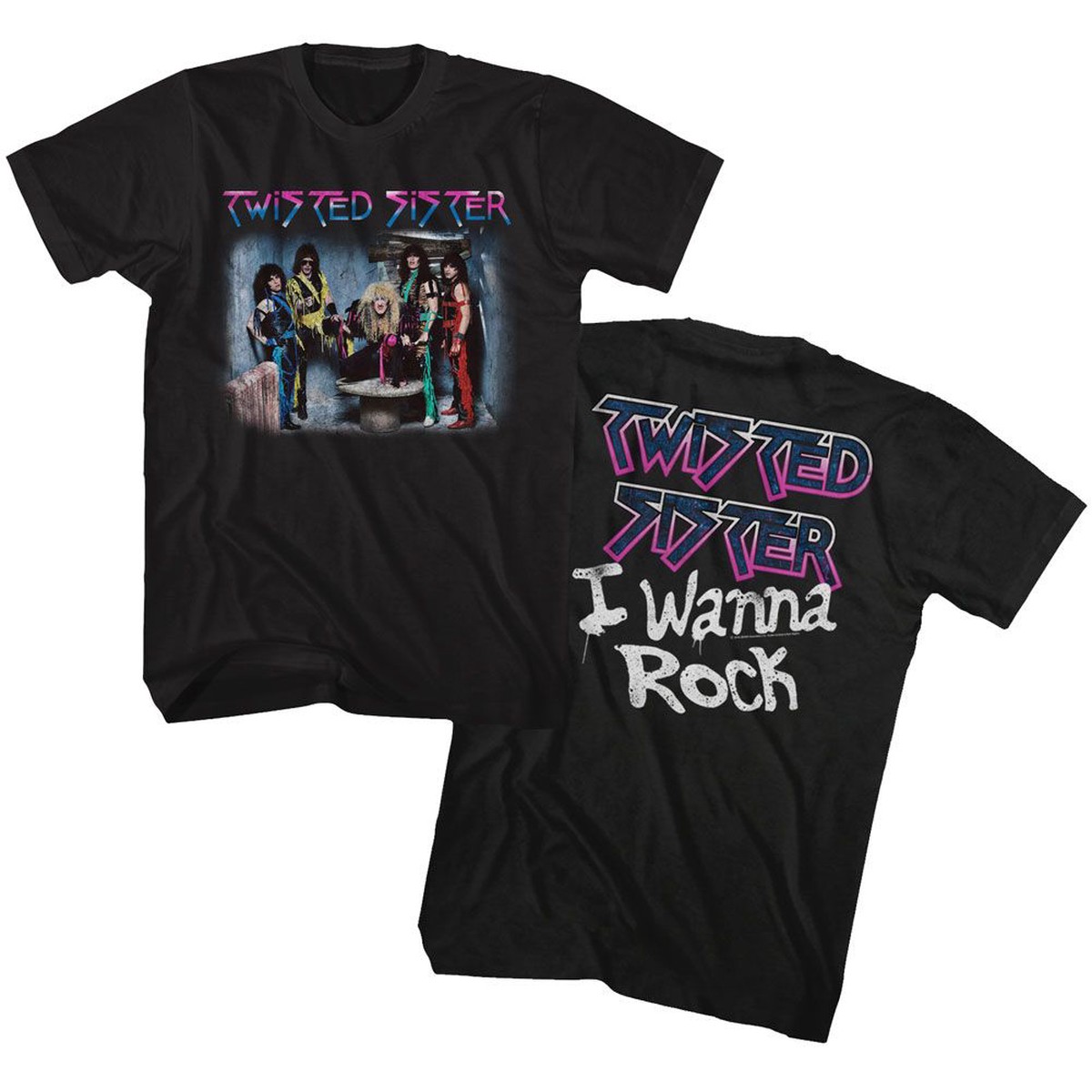 TWISTED SISTER - I WANNA ROCK SHIRT