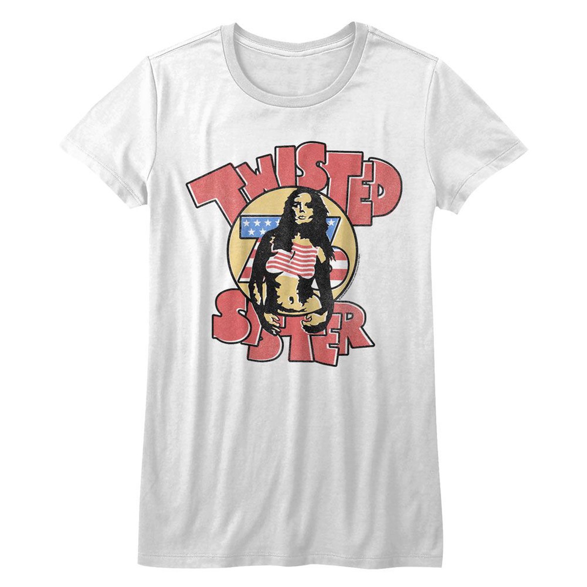 TWISTED SISTER - TWISTED 76 LADIES SHIRT