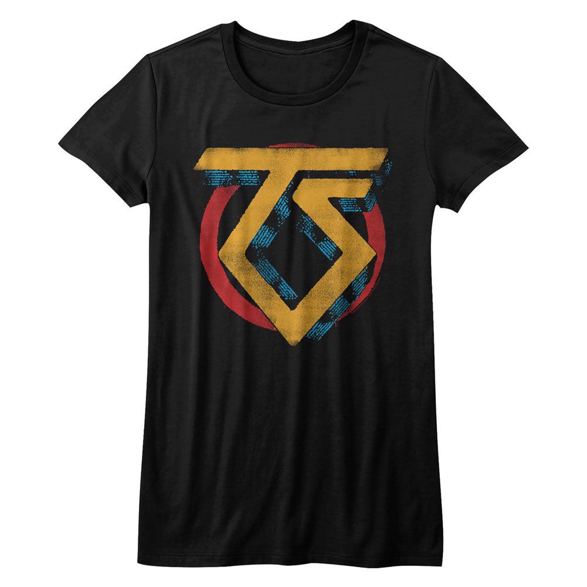 TWISTED SISTER - VINTAGE TS LOGO LADIES SHIRT