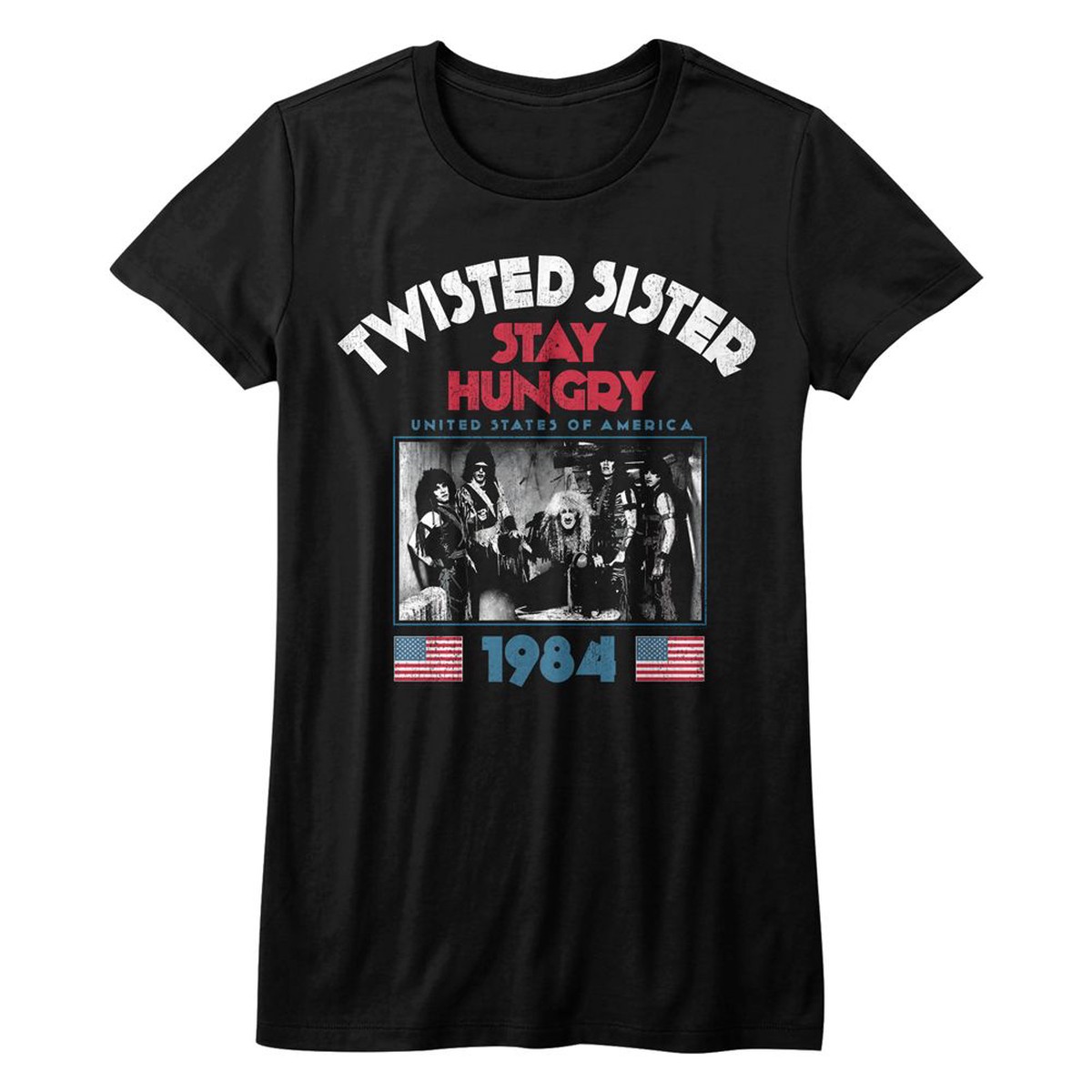 TWISTED SISTER - STAYHUNGRY LADIES SHIRT