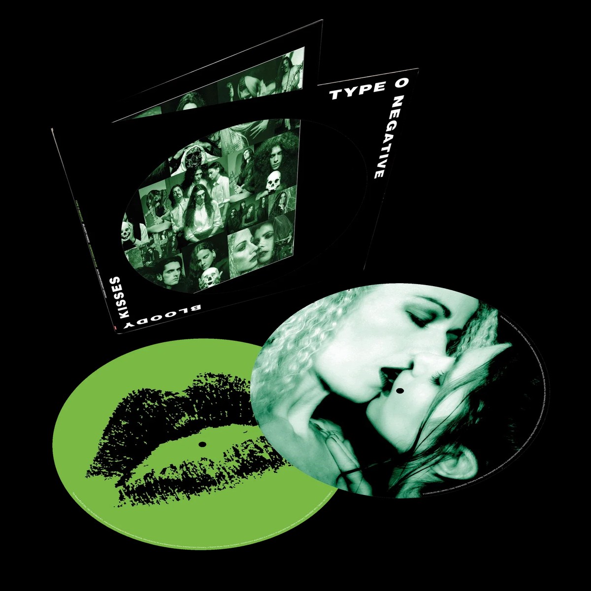 TYPE O NEGATIVE 'BLOODY KISSES: SUSPENDED IN DUSK' 2LP (Picture Disc)