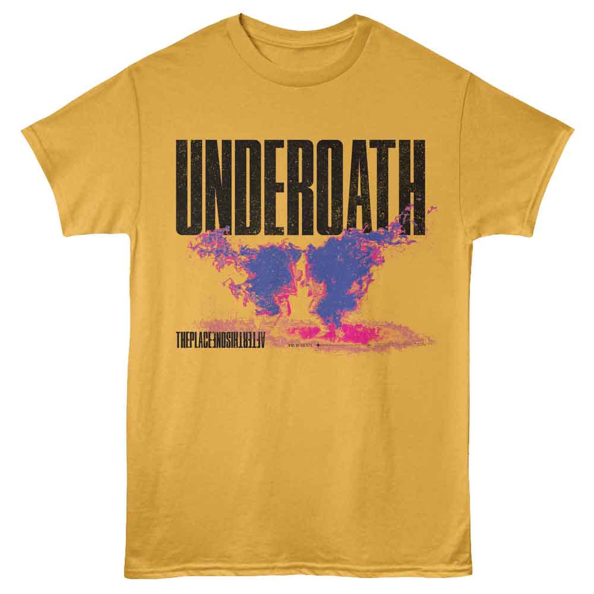 UNDEROATH - THE PLACE AFTER THIS FLAMES SHIRT