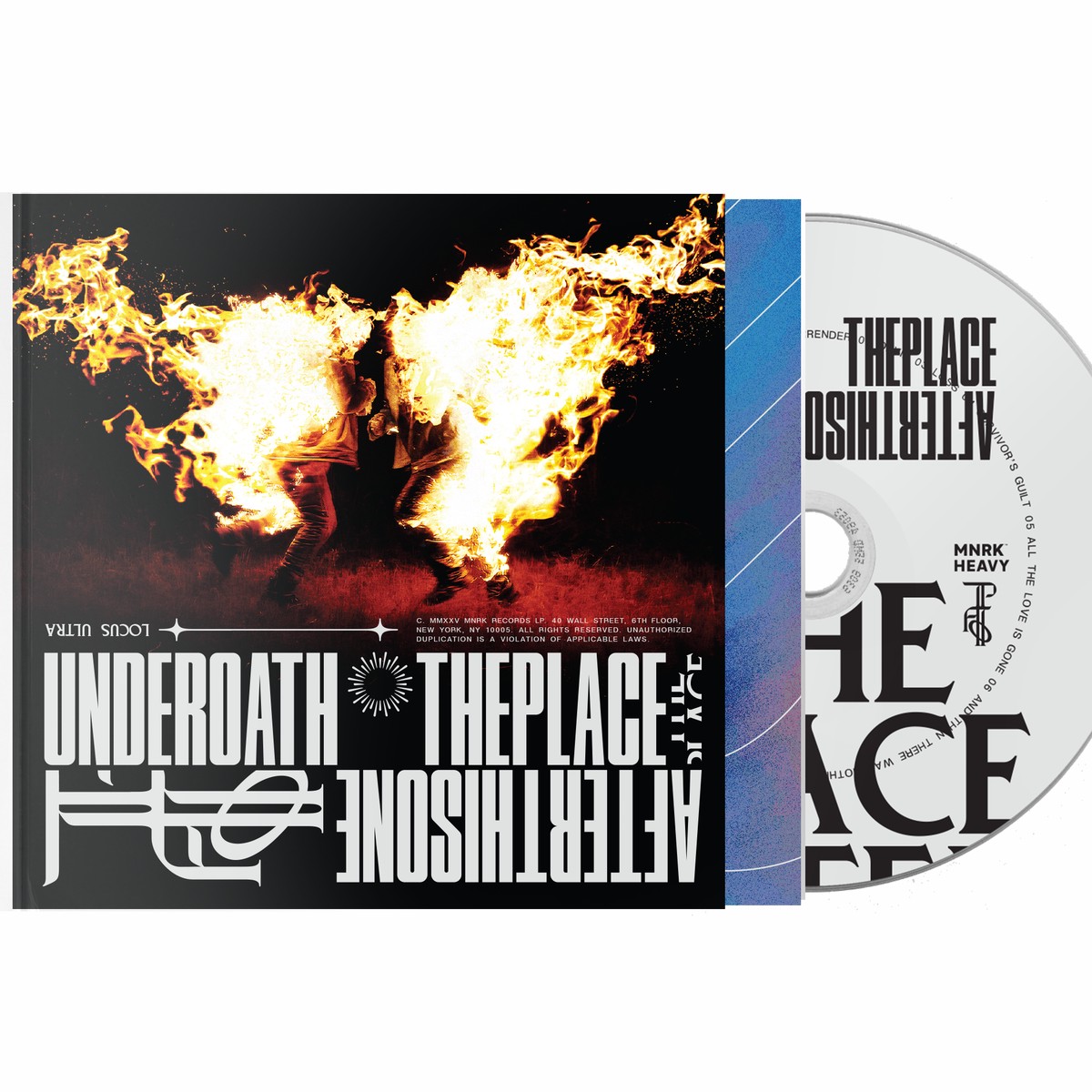 UNDEROATH 'THE PLACE AFTER THIS ONE' BOOKLET CD