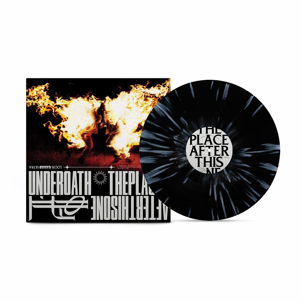 UNDEROATH 'THE PLACE AFTER THIS ONE' LP (Black/White Splatter Vinyl)