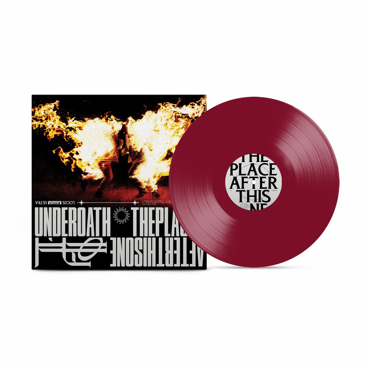 UNDEROATH 'THE PLACE AFTER THIS ONE' LP (Ruby Vinyl)