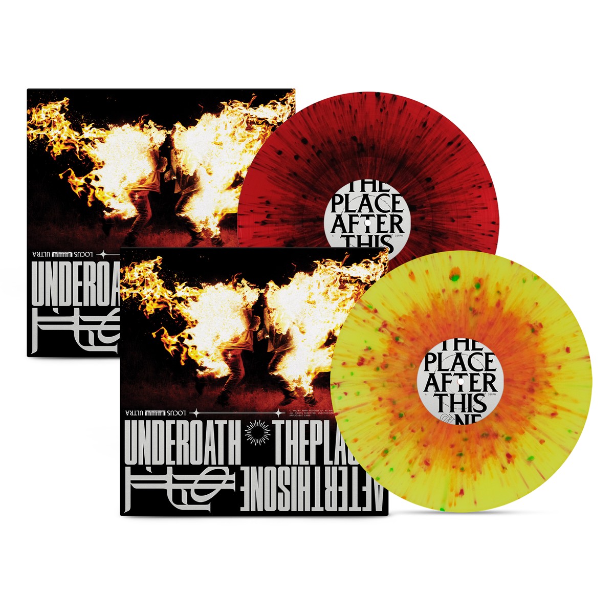 UNDEROATH THE PLACE AFTER THIS ONE LP (Limited Edition Only 300 Made each, Various Color Vinyl)