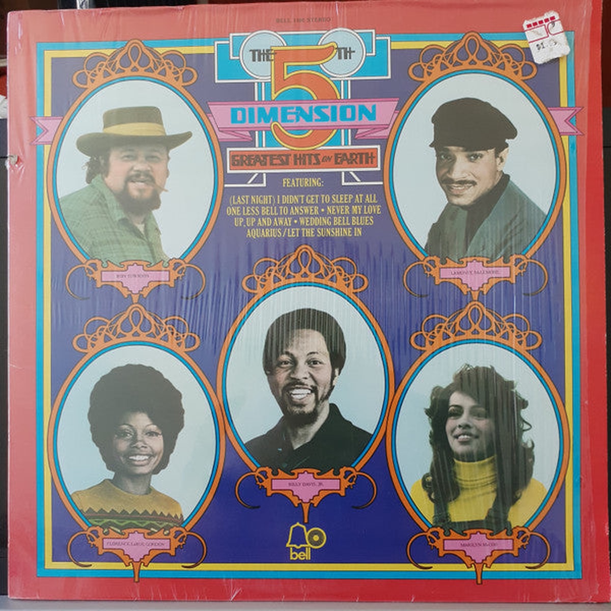 5th Dimension - Greatest Hits On Earth (Vinyl, VG+)