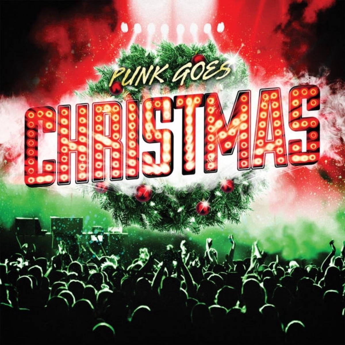 VARIOUS ARTISTS 'PUNK GOES CHRISTMAS' LP (Green Vinyl)