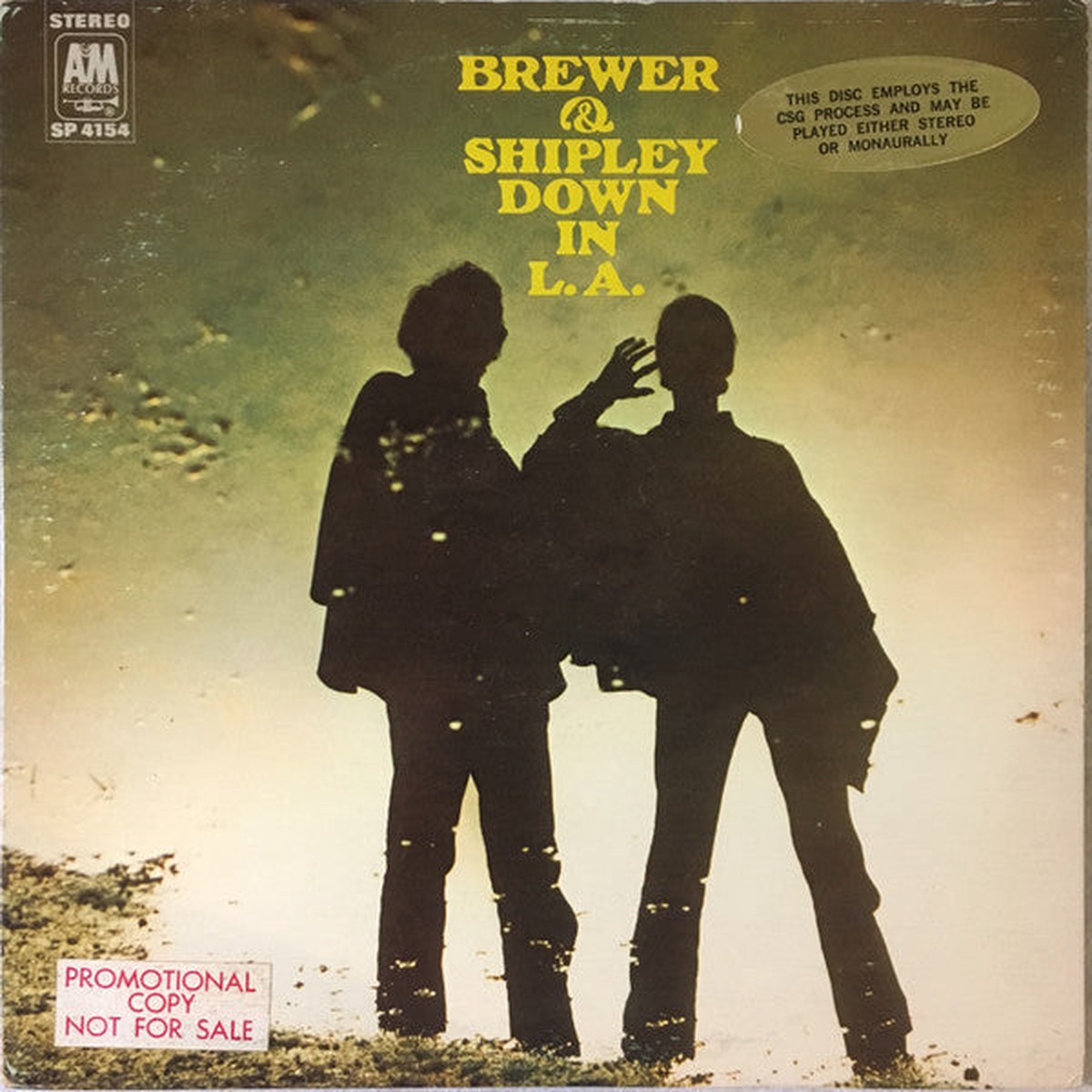 Brewer And Shipley - Down In L.A. (Vinyl, VG)