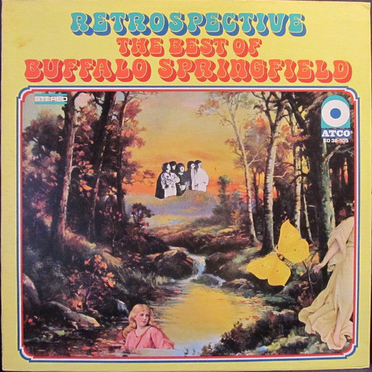Buffalo Springfield - Retrospective - The Best Of Buffalo Springfield (Vinyl, VG)