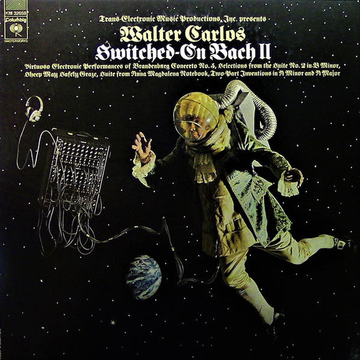 Carlos, Walter & Bach - Switched-On Bach II (Vinyl, VG+)