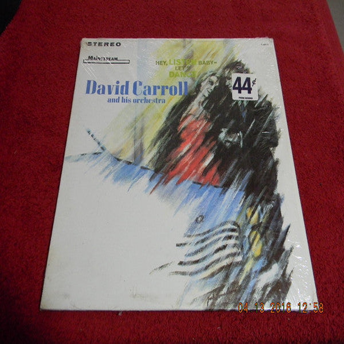 Carroll, David & His Orchestra - Hey, Listen Baby-Let's Dance (VG+)