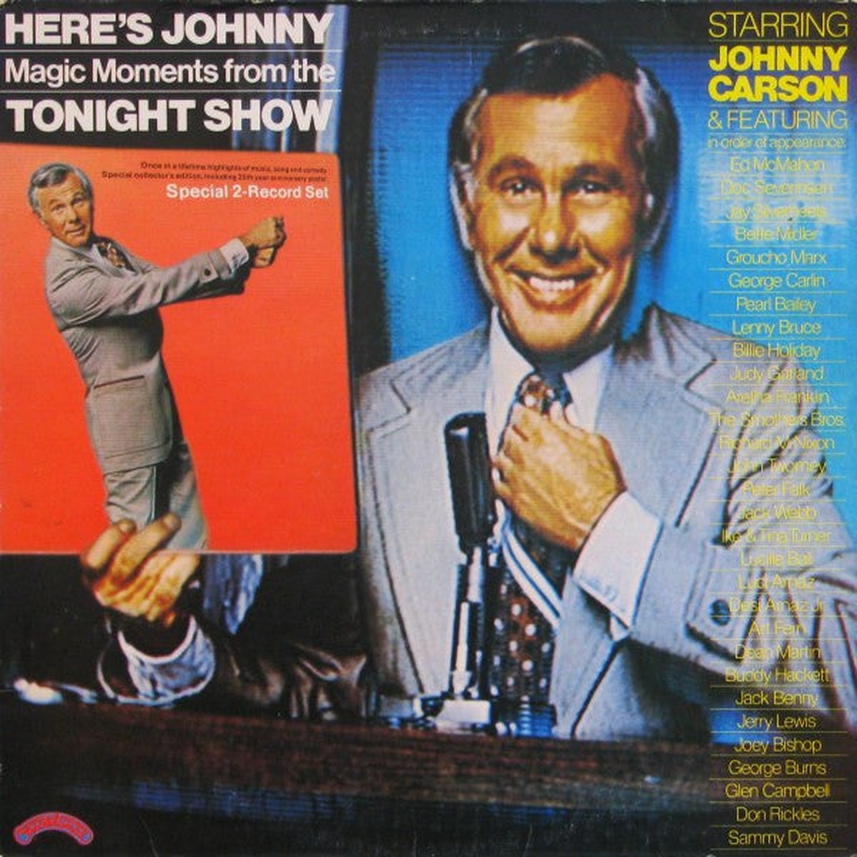 Carson, Johnny - Here's Johnny.... Magic Moments From The Tonight Show (Vinyl, VG+)