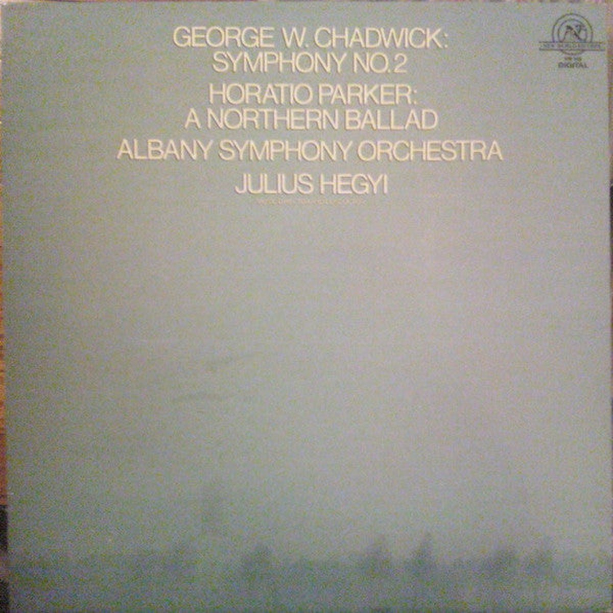 Chadwick, George / Horatio Parker - Albany Symphony Orchestra, Julius Hegyi - Symphony No. 2 / A Northern Ballad (VG+)