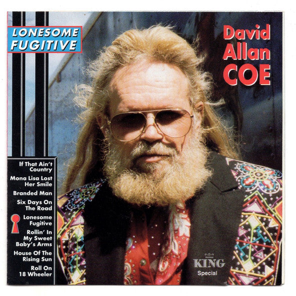 Coe, David Allan - Lonesome Fugitive (CD, VG+)