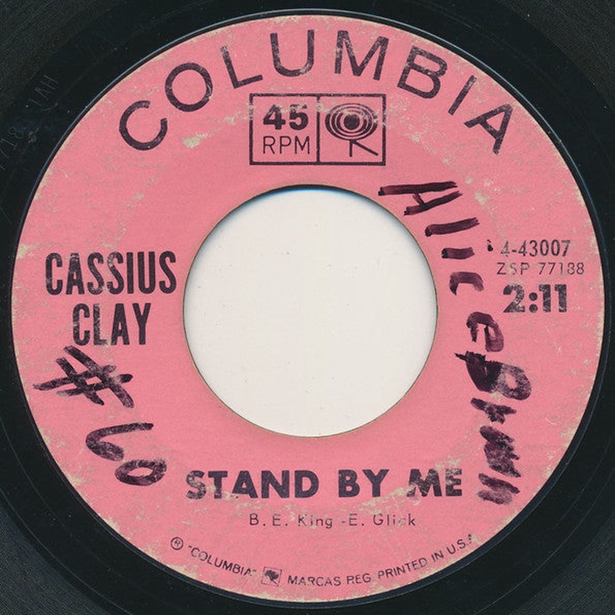 Clay, Cassius - Stand By Me (Vinyl, G+) (45)