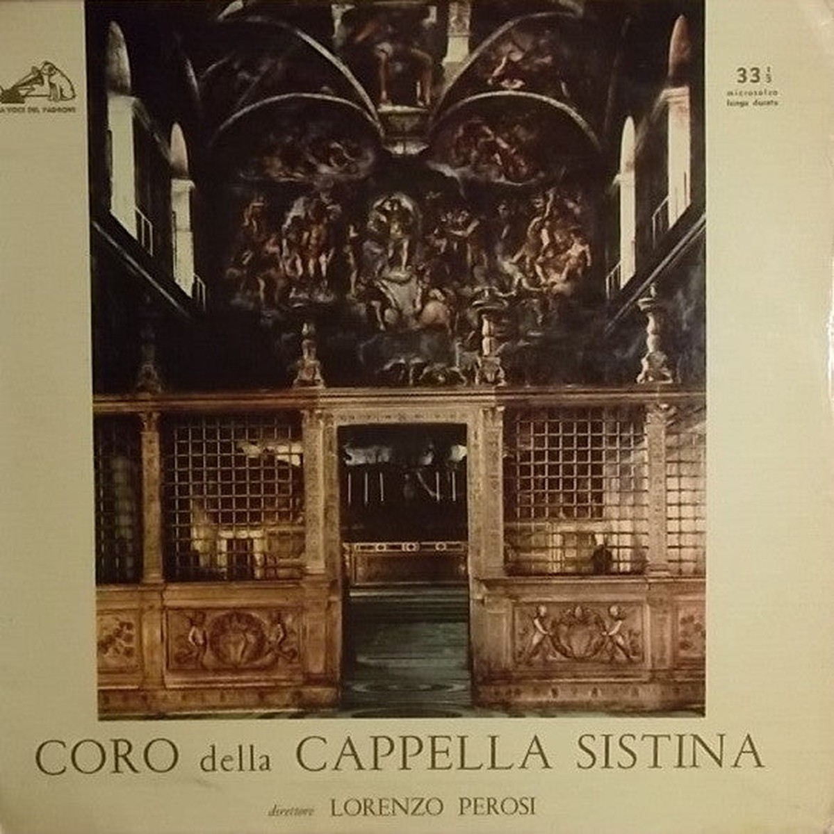 Coro Della Cappella Sistina Direttore Lorenzo Perosi - Coro Della Cappella Sistina (Vinyl, G+)