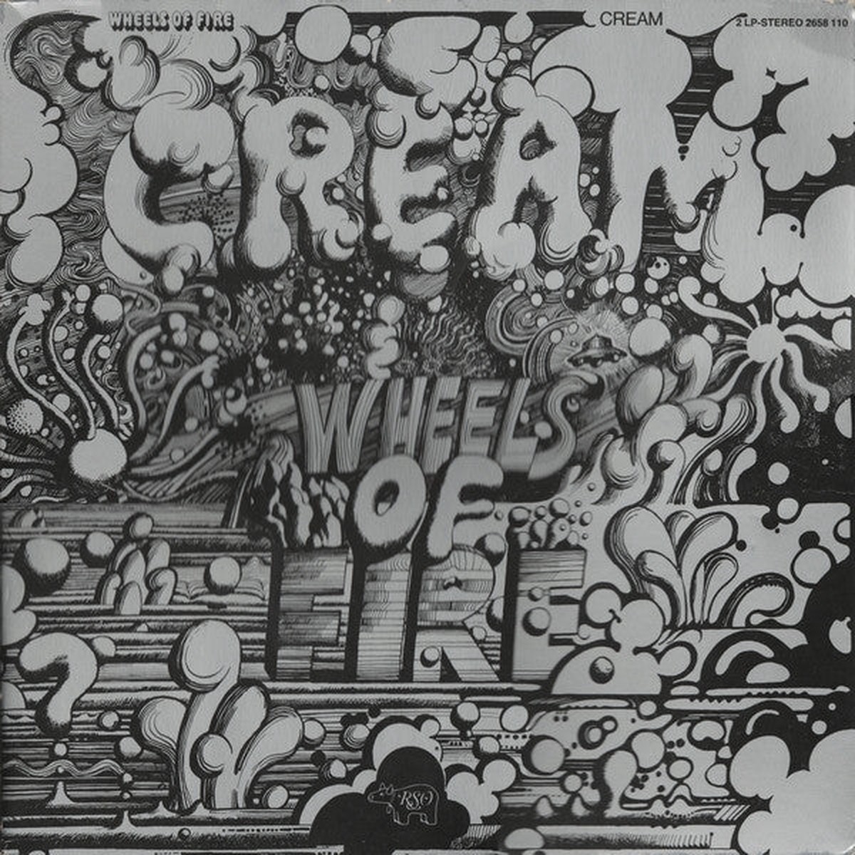 Cream - Wheels Of Fire (Vinyl, NM or M-)