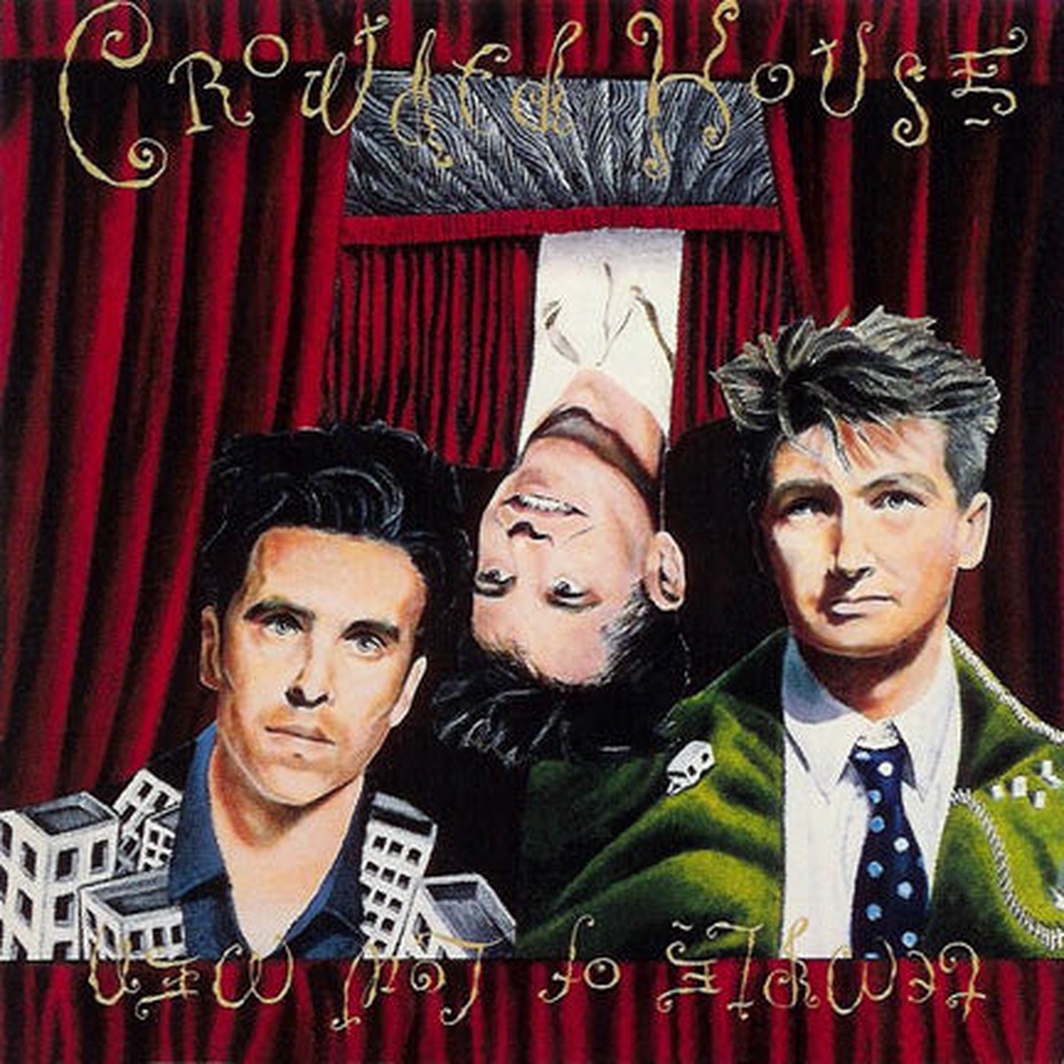 Crowded House - Temple Of Low Men (CD, VG+)