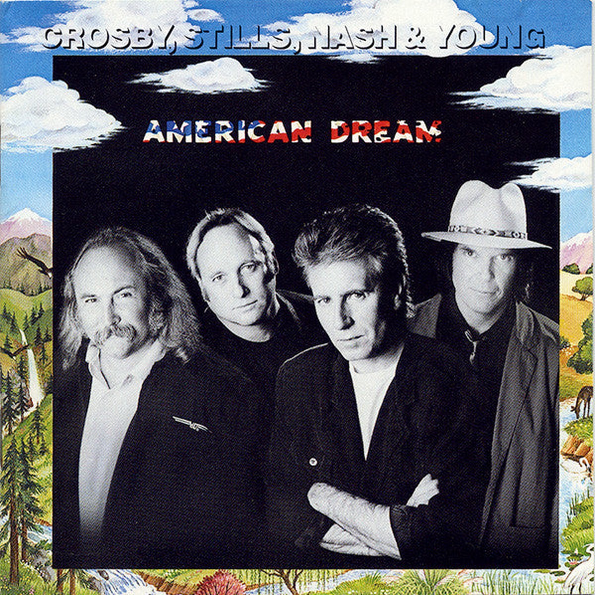 Crosby, Stills, Nash & Young - American Dream (VG) (CD)
