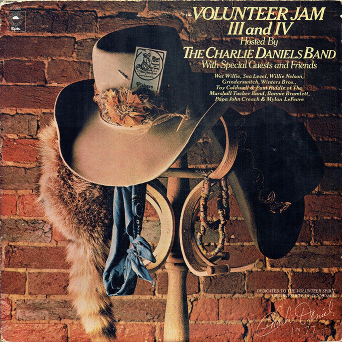 Daniels, Charlie Band - Volunteer Jam III And IV (Vinyl, VG+)