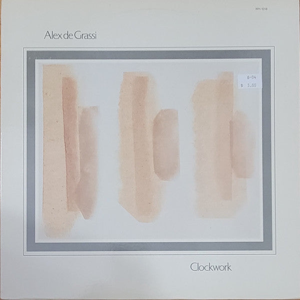 De Grassi, Alex - Clockwork (Vinyl, VG)