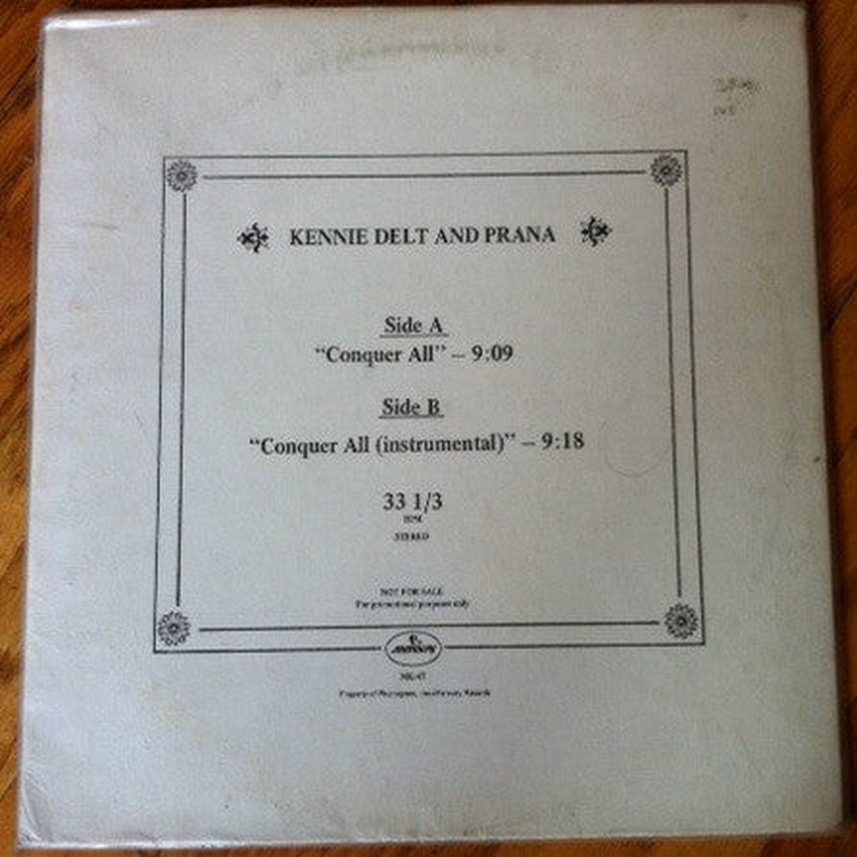 Delt, Kennie And Prana - Conquer All (Vinyl, VG+)
