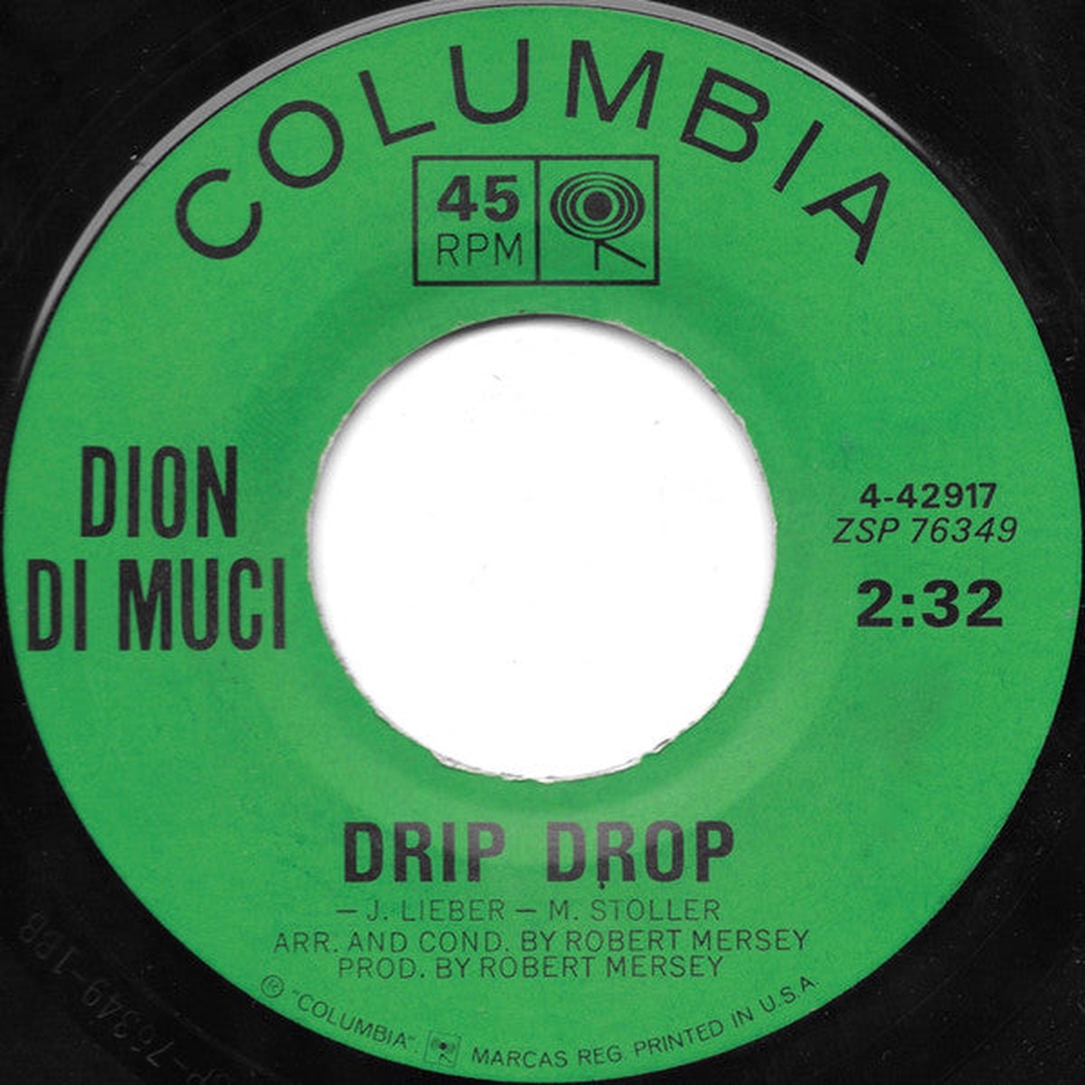 Di Muci, Dion - Drip Drop (VG)