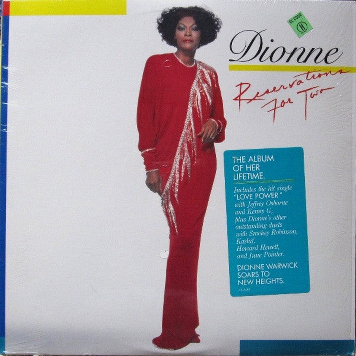 Dionne - Reservations For Two (Vinyl, VG)