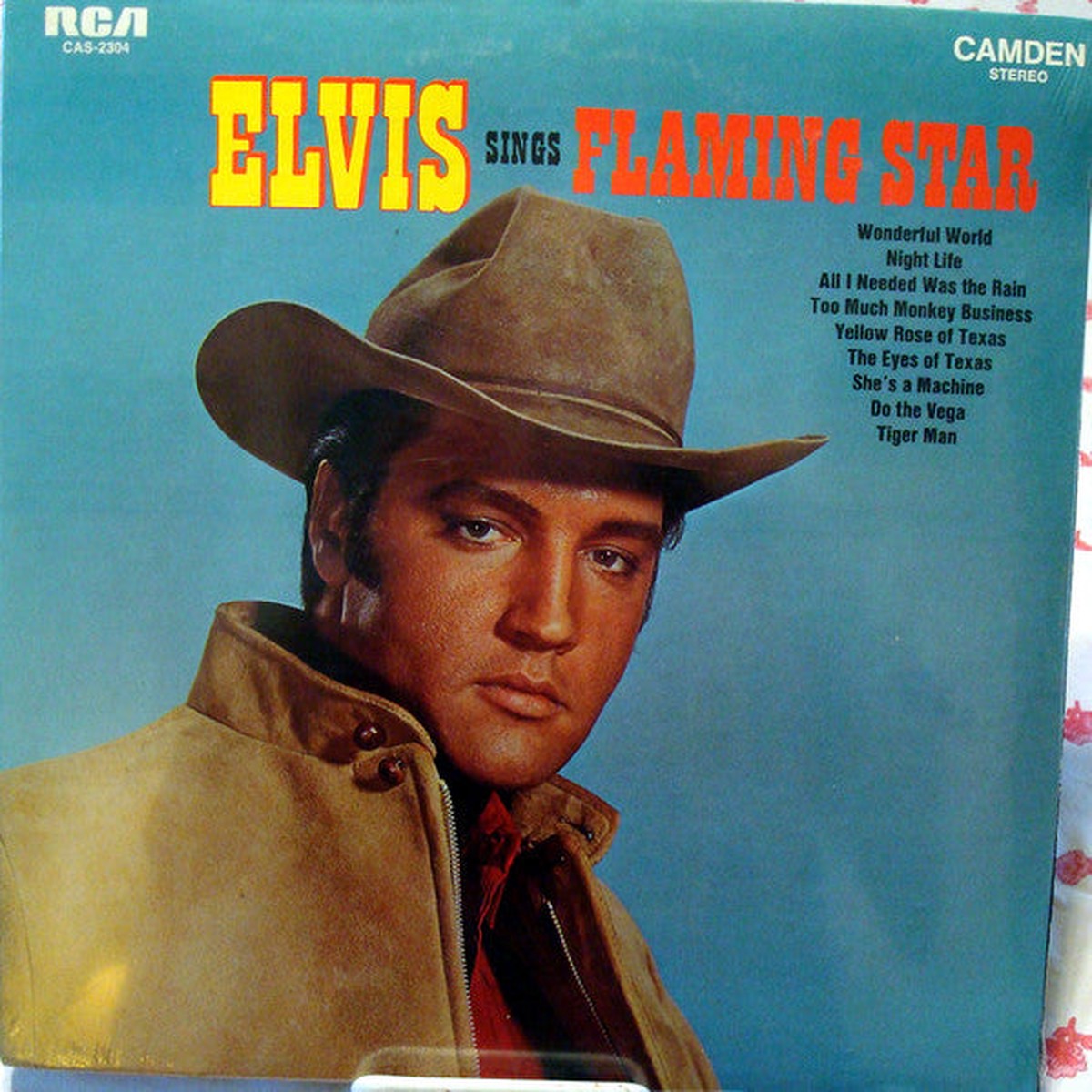 Elvis - Elvis Sings Flaming Star (Vinyl, VG)