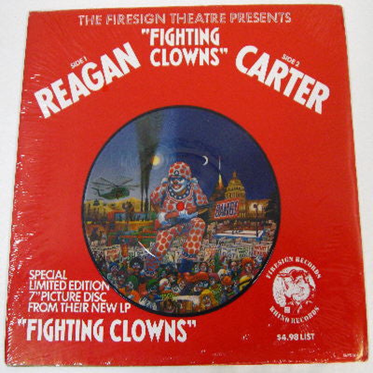 Firesign Theatre - Fighting Clowns (Vinyl, NM or M-)