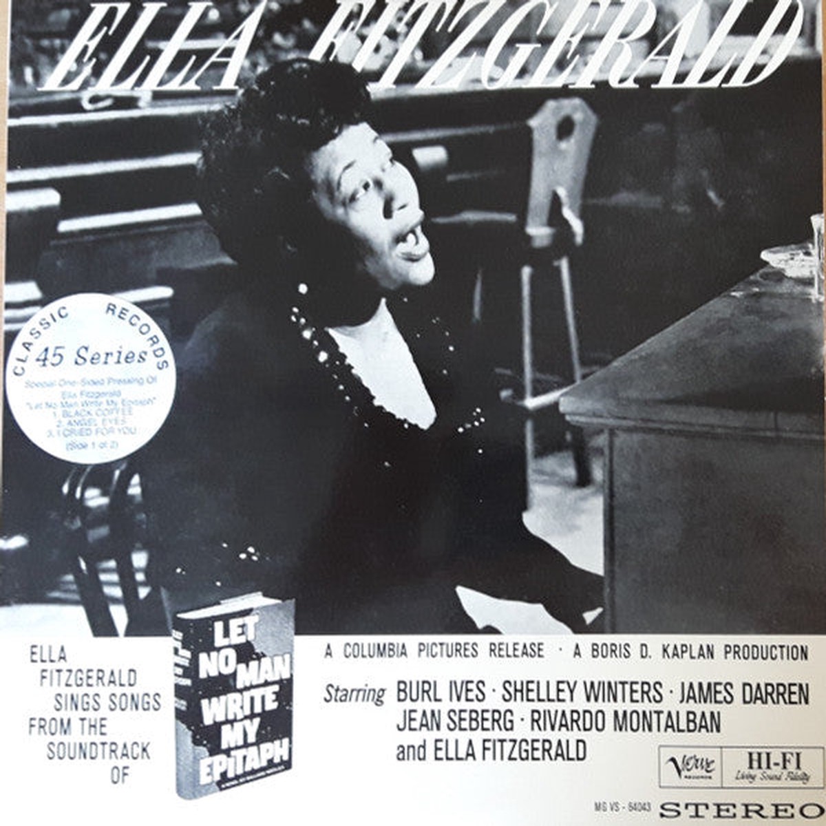 Fitzgerald, Ella - Let No Man Write My Epitaph