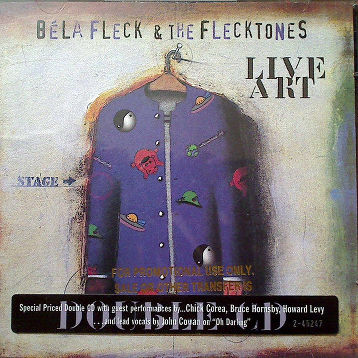 Fleck, Bla & The Flecktones - Live Art (CD, VG+)